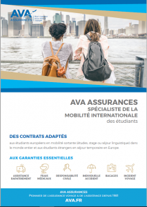 Plaquette AVA Assurance - étudiants