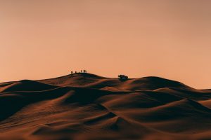 Travel insurance on the Dubai dunes