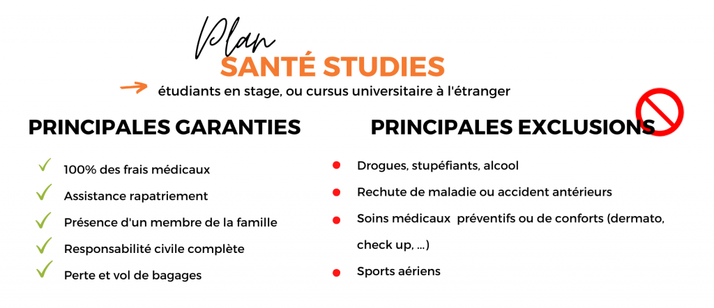 assurance santé Erasmus - Plan Santé Studies