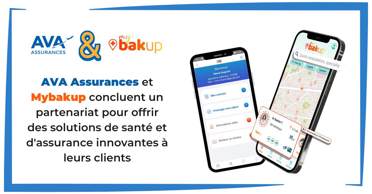 AVA et Mybakup s’associent pour offrir des solutions de santé innovantes